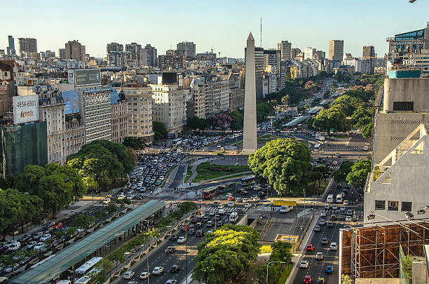 istock Obelisco de Buenos Aires (Obelisk), historic monument and icon of 623982754