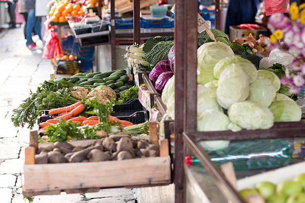istock Vegetables in the market place 623982978