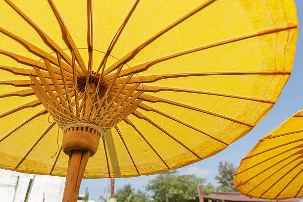 istock Closeup detail Handmade umbrella 623985730