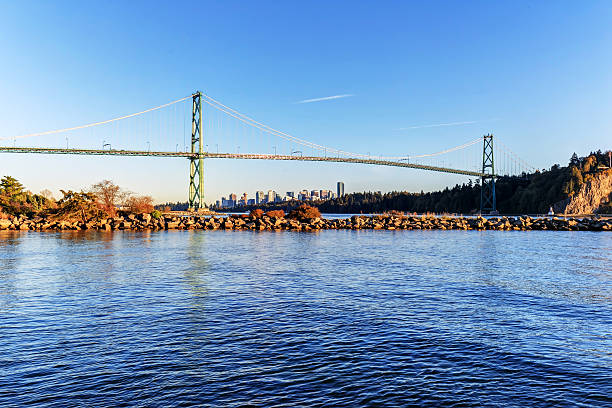 istock Lions gate bridge from West Vancouver, Canada 624010728