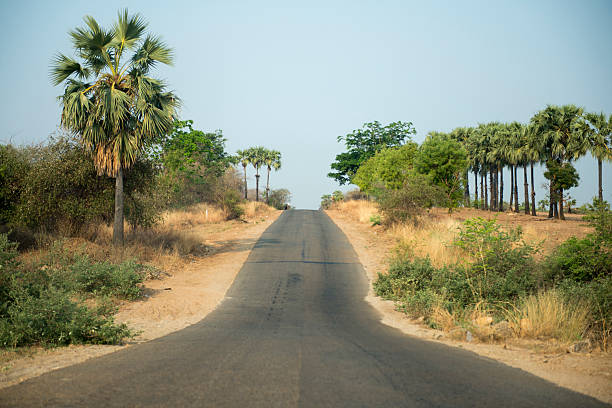 istock ASIA MYANMAR MYINGYAN ROAD LANDSCAPE 624011434