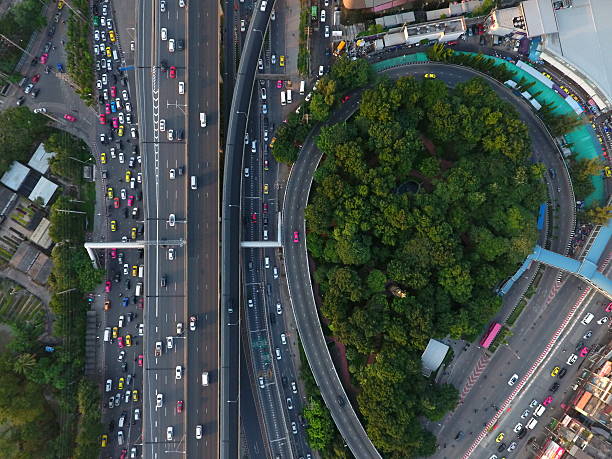 istock city traffic bird eye's view 624020716