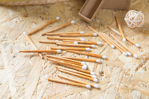 Close up of match stick