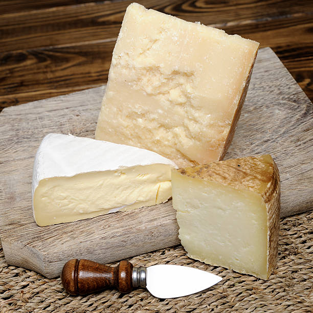 istock Wedges of Italian cheeses 624033730