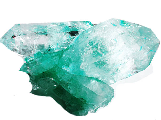 istock aquamarine crystal quartz geode geological crystals 624034832