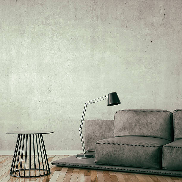 istock Living room with sofa and decoration 624046902