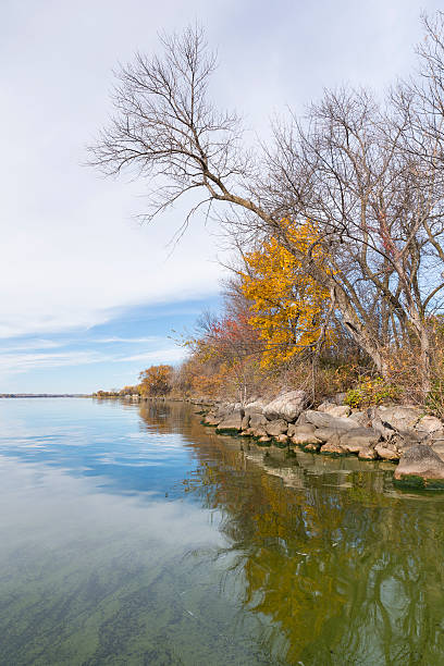 istock Big Stone Lake In Autumn 624067052