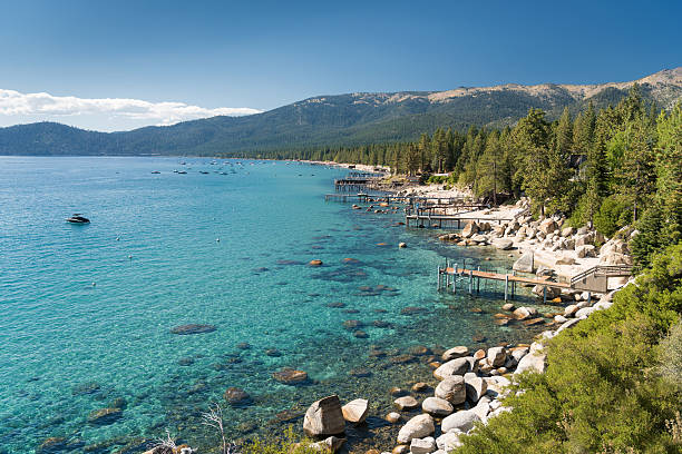 istock Shoreline Piers and Docks   Lake Tahoe 624085506