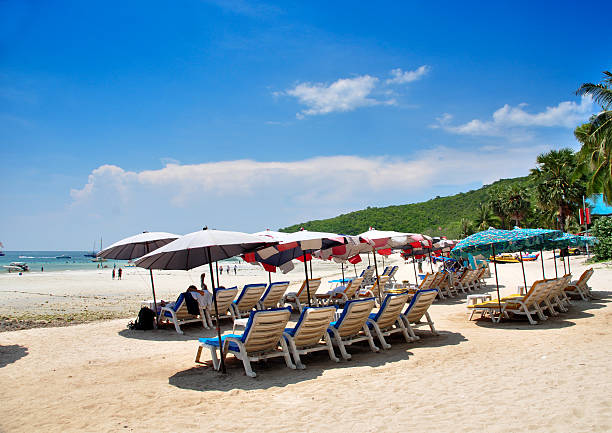 TEAN beach beautiful beach at Koh Larn island - Pattay in Thailand