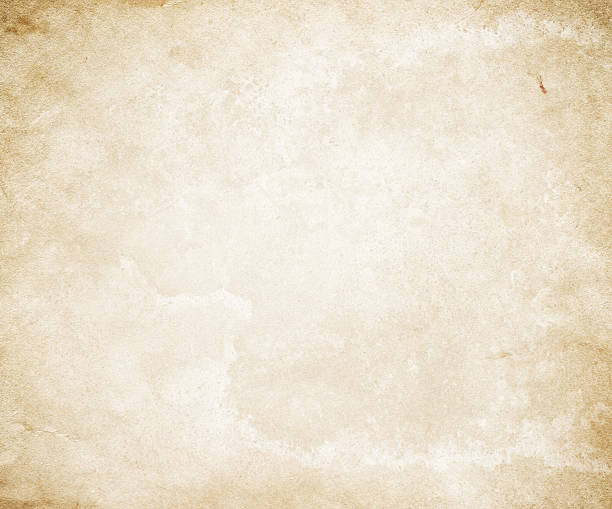 Old yellowed paper texture. Dirty yellowed paper background for the design. papyrus paper photos stock pictures, royalty-free photos & images