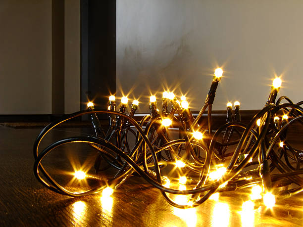 istock Christmas Lights on the Ground 624107436