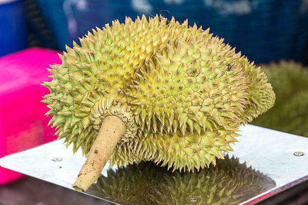 istock Durian in the market 624107960
