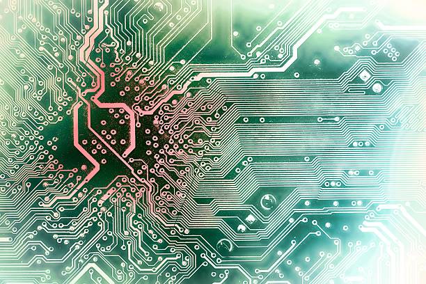istock Detail of printed circuit board 624109806