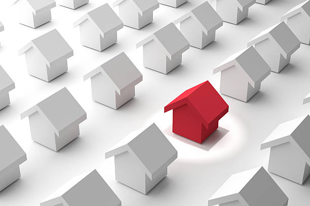 istock choose your best home ,search your home ,3D rendering 624110620