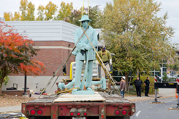 confederate monument - kentucky memorial photos et images de collection