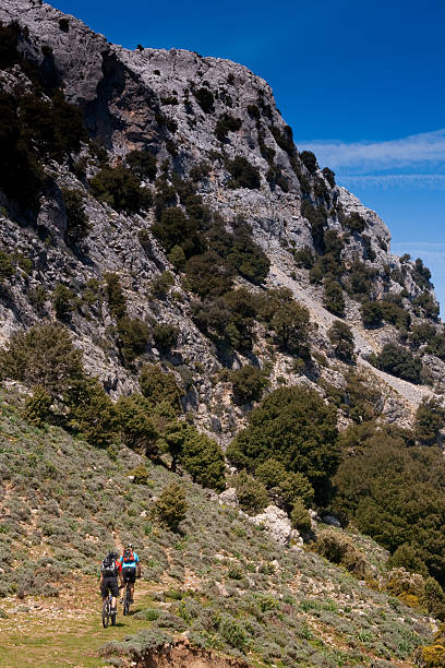 istock Sardinia between mountains and sea - Riding mountain bike 624126548