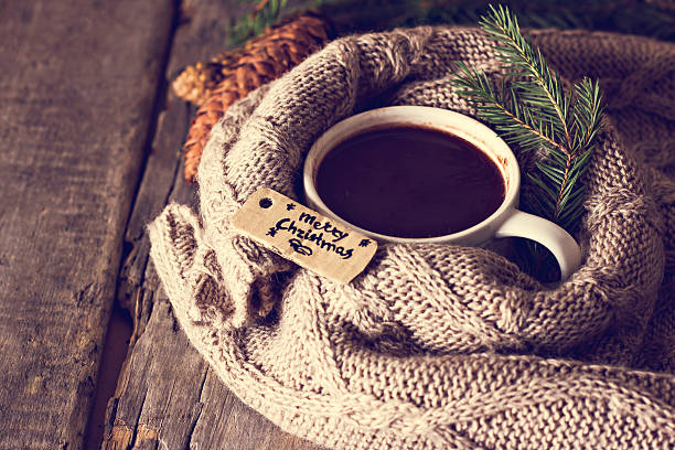 istock Coffee, Christmas still life. 624127896