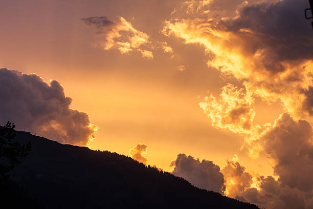 istock Autumn Sunset, Swiss Alps, Obersimmental 624129330