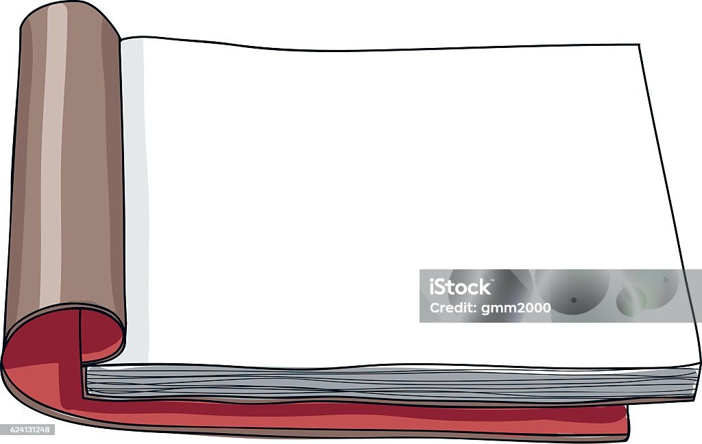 Red Notebook Graphics Red Notebook Vector Hand Drawn Cute Art Illustration Stock Illustration ...