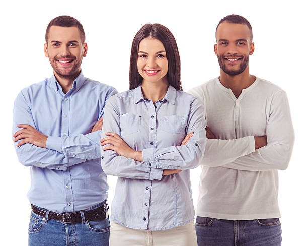 istock Beautiful business people 624140480