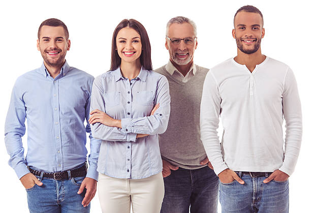 istock Beautiful business people 624140960