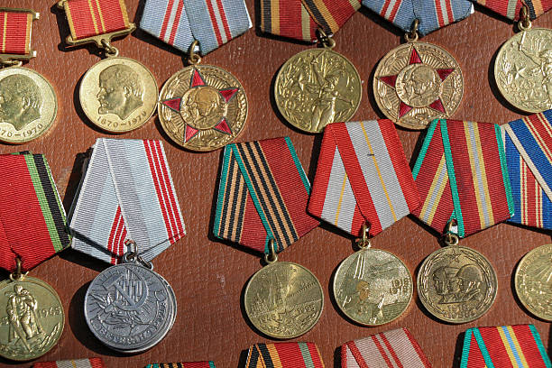 istock Veteran medals from Georgia 624147846