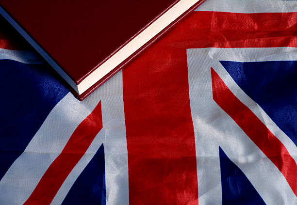istock Study in Uk - United Kingdom Flag education concept 624154912