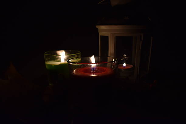 istock Still life of candles. 624155188
