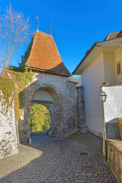 istock Old Gate in the Old City of Thun 624155774