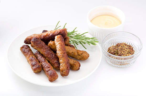 istock Skinless pork sausage 624169288