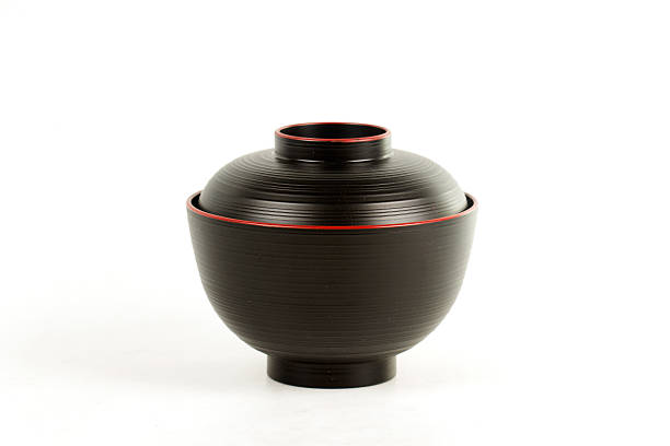 istock Traditional soup bowl Japanese style 624169306