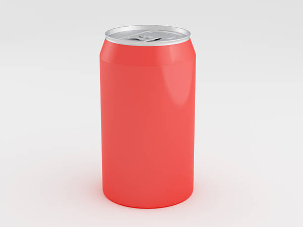 istock Aluminum can mockup isolated on white background 624172008
