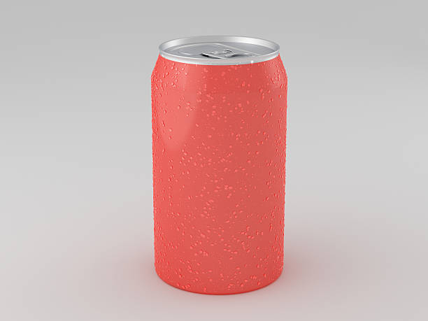 istock Aluminum can mockup isolated on white background 624172372