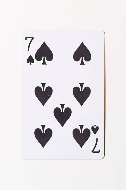 Two of spades playing card, isolated on white background.