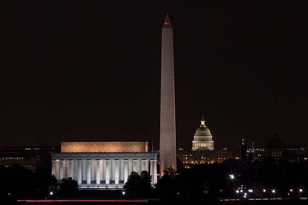 istock Lincoln Memorial, Washington Monument and Capitol Hill 624180240