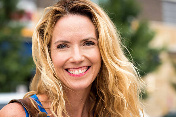 istock Urban Mature Blond Woman 624193644
