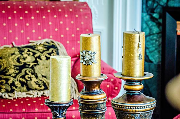 istock fancy luxury candles decorating interior of a home 624206520
