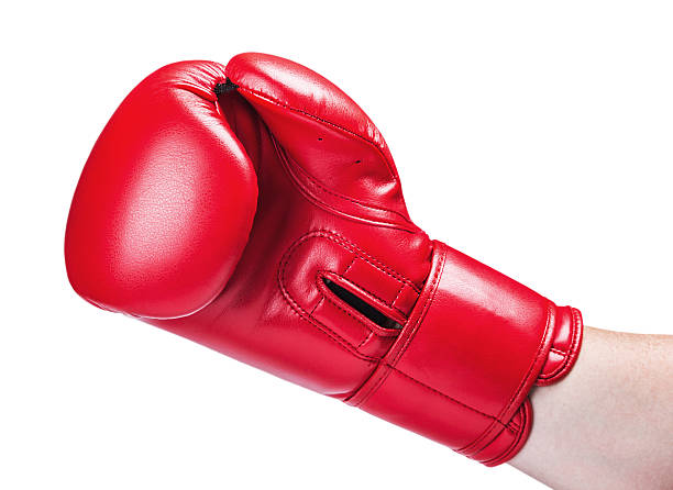 istock leather boxing glove red isolated on white 624215224