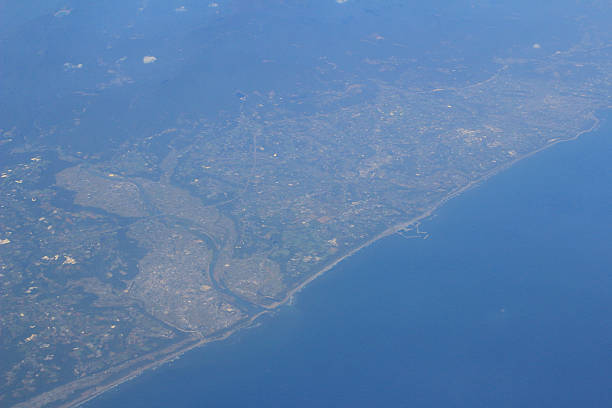 istock View of the ground from airplane window 624223620