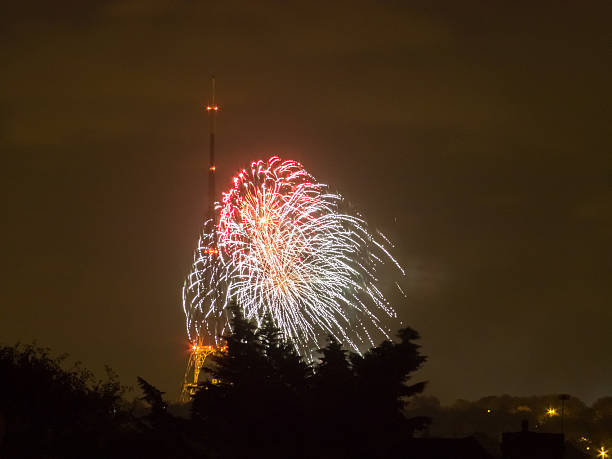 istock Fireworks on the Guy Fawkes Night 624226086