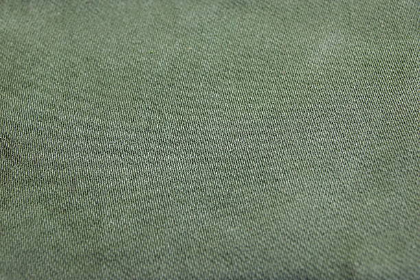 Rough Khaki Military Textile Or Pattern Background stock photo