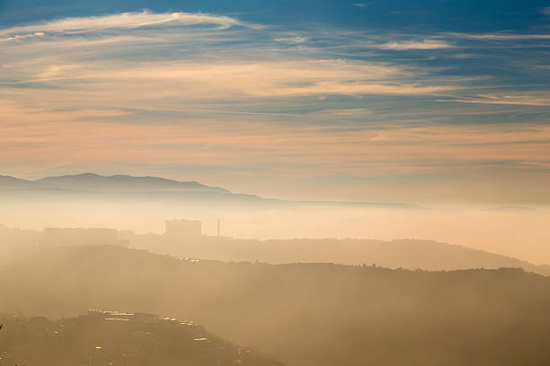 istock foggy morning in the bay of Trieste 624251768