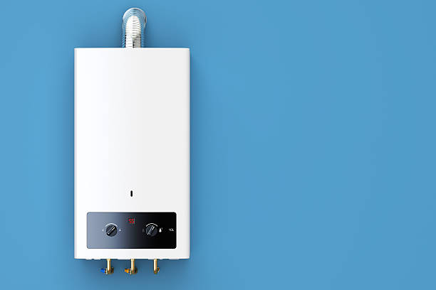 istock Home gas boiler, water heater 624251934