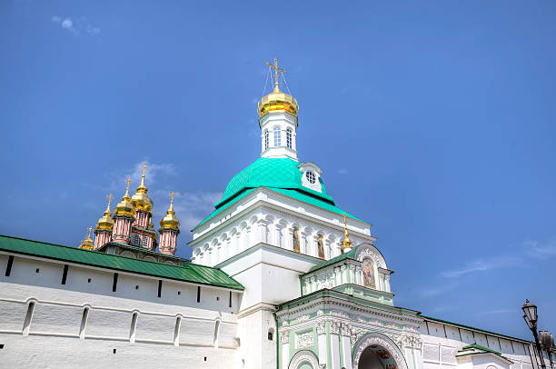 istock Holy Gates and gate tower. Holy Trinity St. Sergius Lavra. 624252344