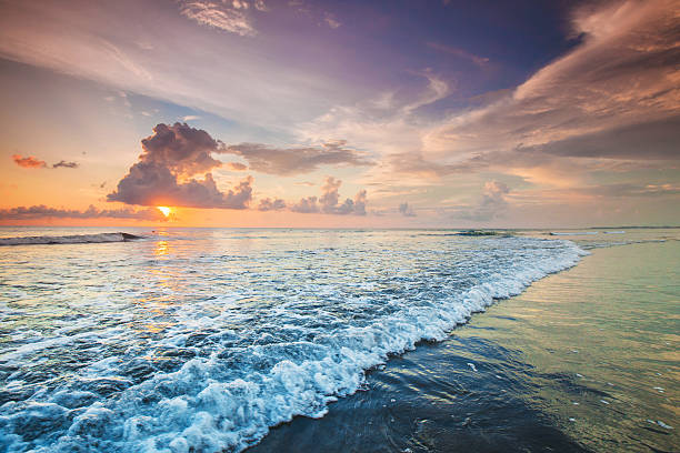 istock Sunset over sea on Bali 624263086
