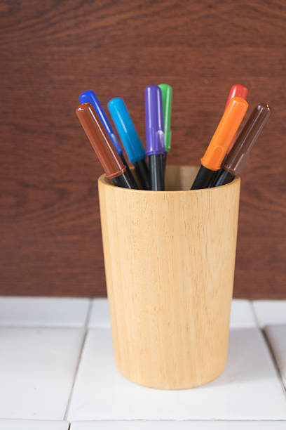 istock Group of color felt-tipped pens 624266680