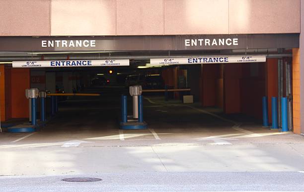 istock Entrance to Parking Garage 624283926