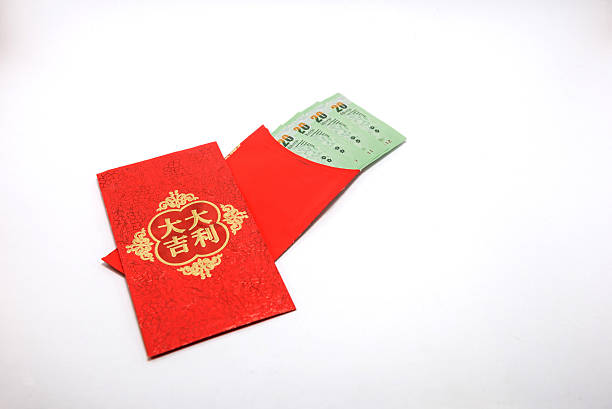 istock Red envelope in chinese new year festival 624284614