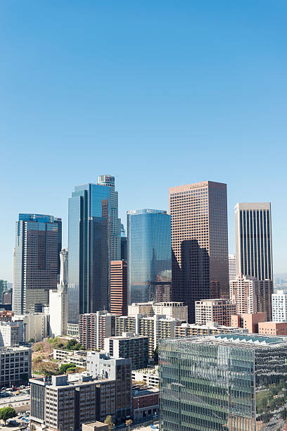 istock Los Angeles Financial district 624357338