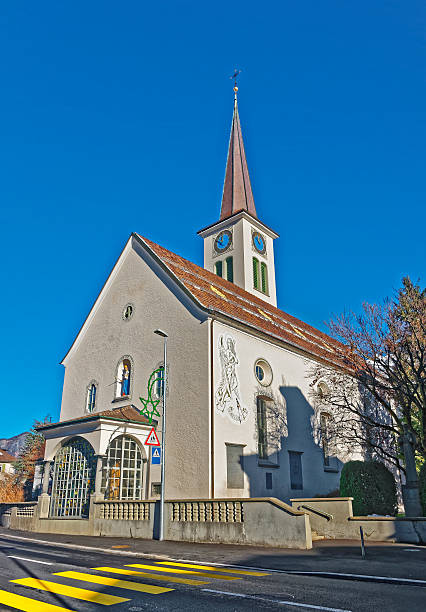 istock Catholic Church in Bad Ragaz 624374564